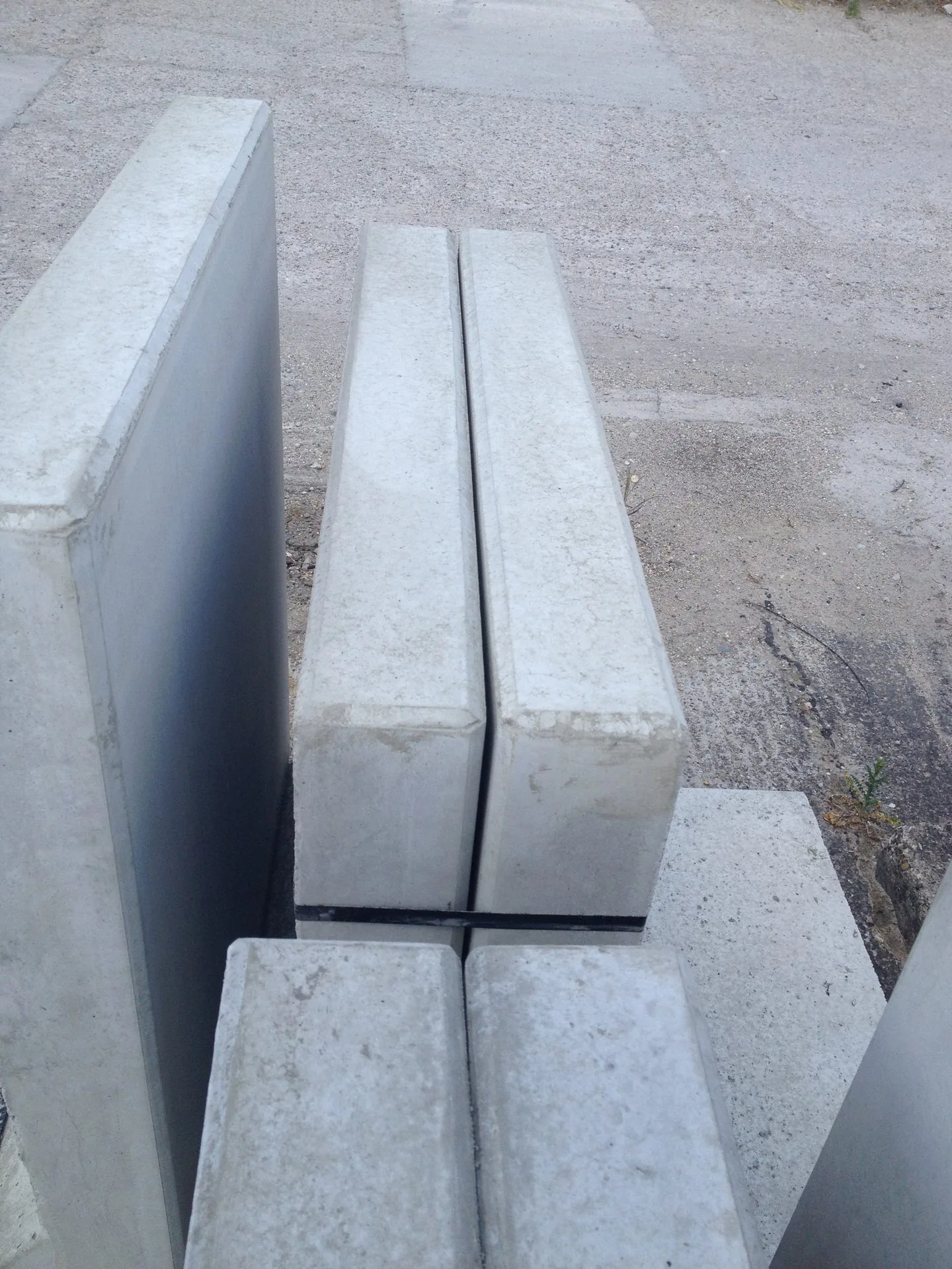 Ściana oporowa typu L na realizacji