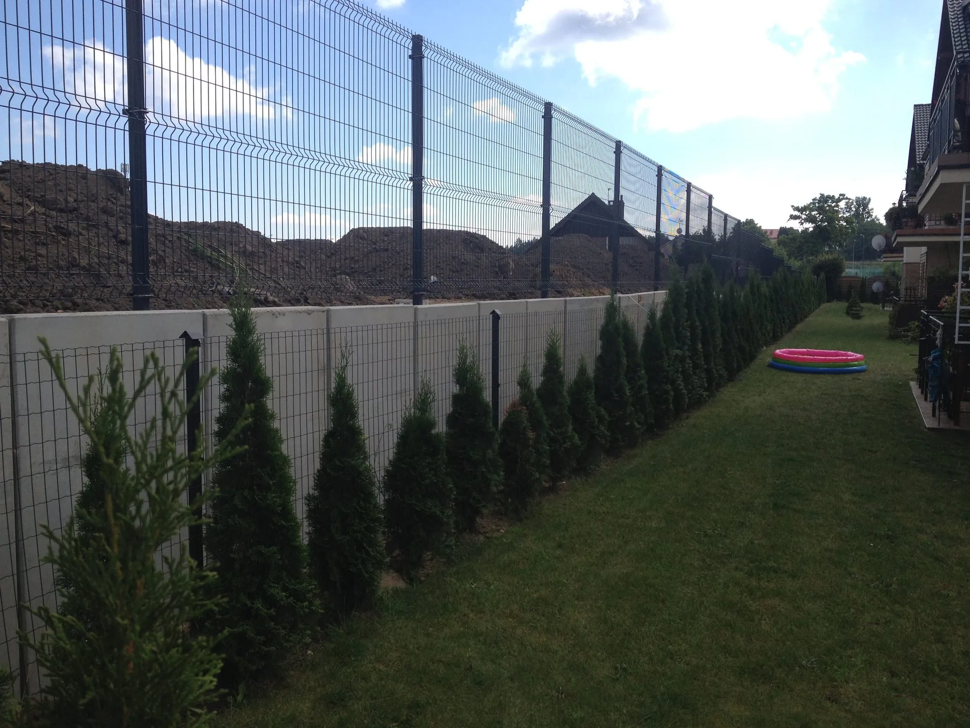 Realizacja - ściana oporowa typu L